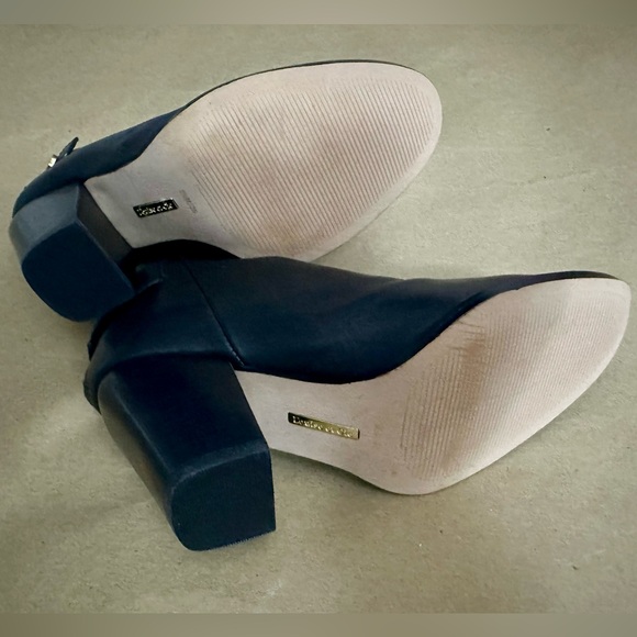 NEW - Louise et Cie Thisbe Black Leather Ankle Boots - Picture 10 of 11